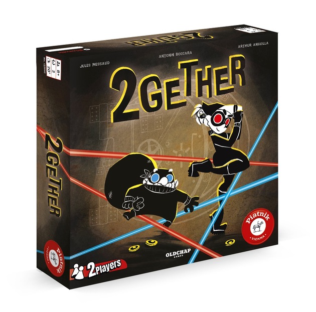 2gether: Vorsicht Laser-Sensoren! Kooperatives Beutejagdspiel von Piatnik