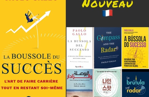 Agence CRP: La maison d'édition Nouveau Monde publie en français le best-seller de Paolo Gallo « La boussole du succès ».