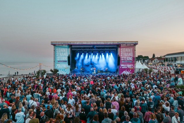 Sonne, Strand & Sterne 2026 - 5 Tage Musikfestival und Sommerfeeling am Grömitzer Strand