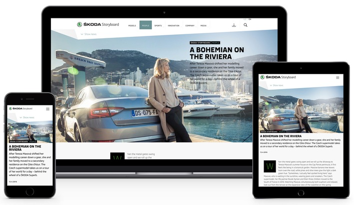 SKODA Storyboard: Kommunikation und Marketing starten neue Online-Plattform (FOTO)