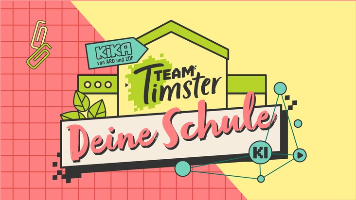 KiKA-Medienmagazin &quot;Team Timster&quot; zu Digitalisierung / &quot;Deine Schule: Online, KI und coole Technik?&quot; LIVE bei KiKA mit Publikums-Voting