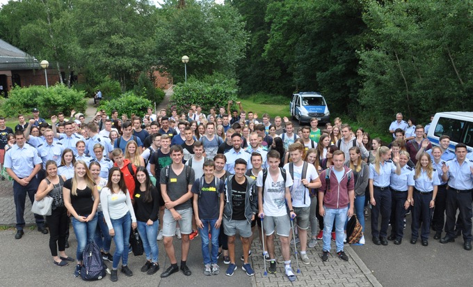 HDP-RP: Schüler informieren sich an der Hochschule der Polizei