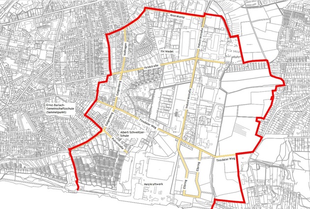 POL-SE: Wedel - Bombenentsch&auml;rfung im Industriegebiet am Sonntag