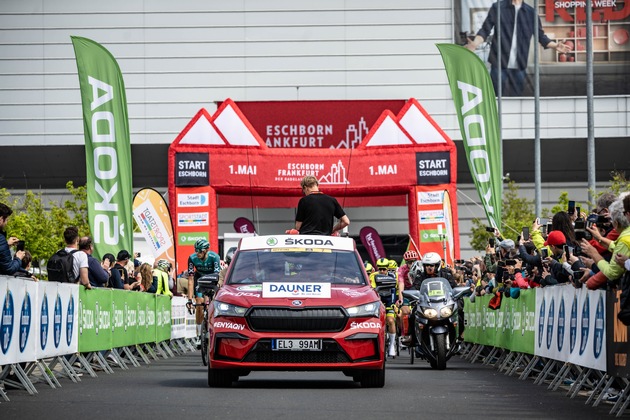 Škoda mobilisiert Radsportklassiker Eschborn-Frankfurt und Jedermann-Rennen Škoda Velotour