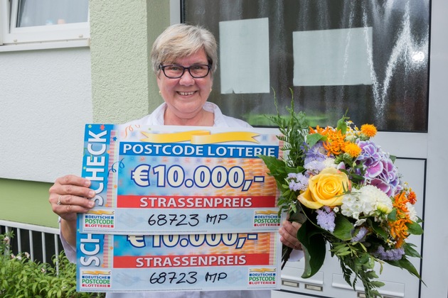 20.000 Euro! Doppeltes Postcode-Glück in Schwetzingen