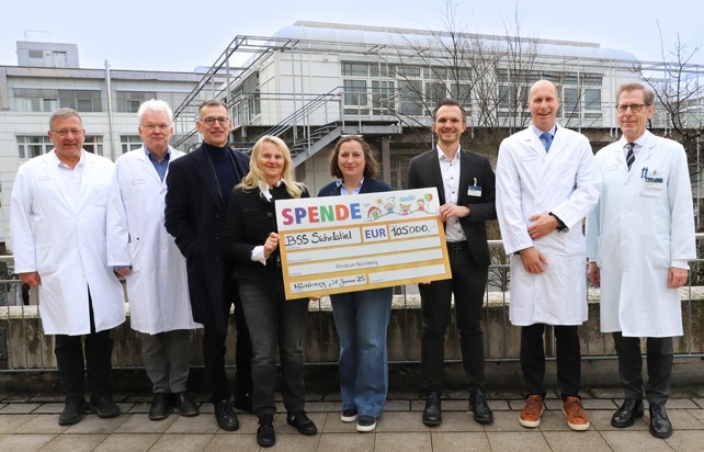 BSS Brandschutz Sichelstiel GmbH spendet 105.000 Euro für neue Medizintechnik und das Neubauprojekt Kinderklinikum