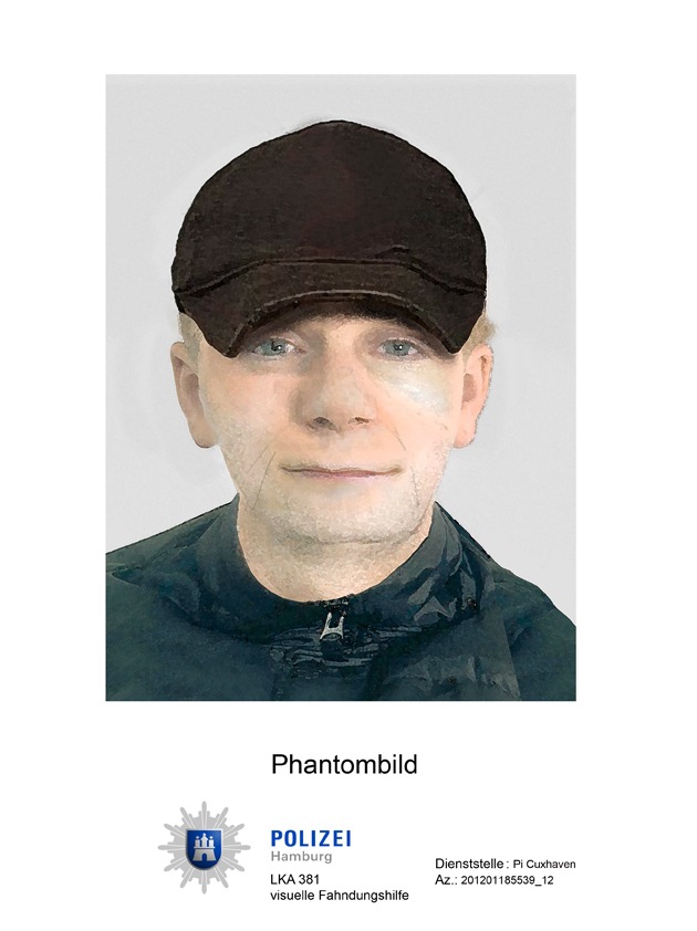 POL-CUX: Polizei veröffentlicht Phantombild von mutmaßlichem Räuber - 66-Jährige Kaufinteressentin eines Wohnmobils überfallen