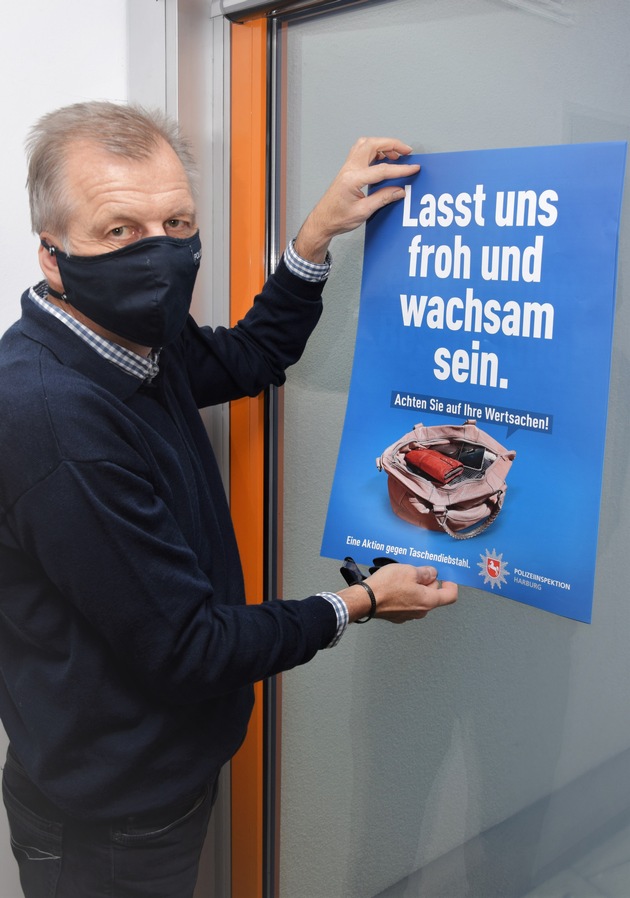 POL-WL: Plakatkampagne gegen Taschendiebstähle gestartet