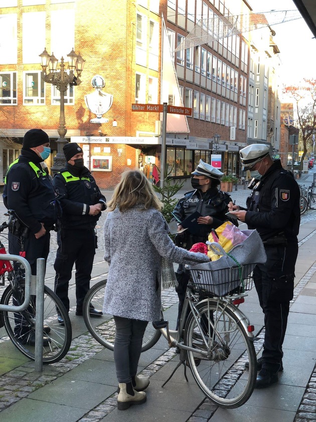 POL-KI: 211124.2 Kiel: 2. Polizeirevier führt Fahrradkontrollen im Kieler Stadtgebiet durch