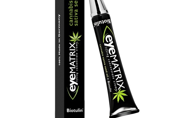 MyVitalSkin GmbH & Co KG: Kosmetikinnovation von Biotulin: Biotulin meets Cannabis Sativa Seed Oil - Neue Augencreme
