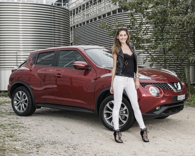 Bianca Gubser, nouvelle ambassadrice de la marque Nissan en Suisse