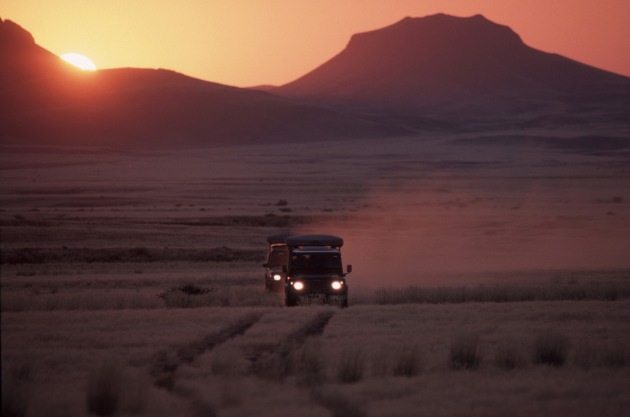 Gewinner der Land Rover Experience-Namibia-Tour starten