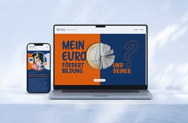 &quot;MEIN EURO ZÄHLT&quot;: Die YOU-Stiftung von Dr. h.c. Ute-Henriette Ohoven startet deutschlandweite Spendenkampagne mit Rainer Calmund und der Düsseldorfer Agentur Rheinschurken