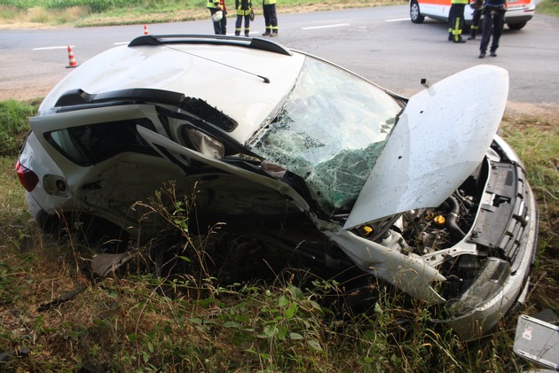 POL-PPTR: Verkehrsunfall mit schwerverletzter Person in Dodenburg