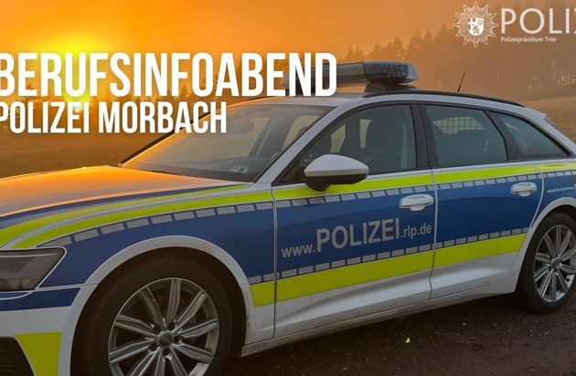 POL-PDTR: Berufsinformationsabend bei der Polizei Morbach