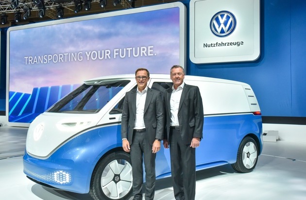 VW Volkswagen Nutzfahrzeuge AG: Volkswagen Nutzfahrzeuge auf der IAA 2018: Vorstandschef Dr. Thomas Sedran präsentiert Lösungen für nachhaltige e-Mobilität