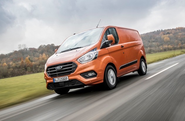 Ford-Werke GmbH: Ford glänzt 2018 mit weiterem Rekordjahr auf dem deutschen Nutzfahrzeug-Markt