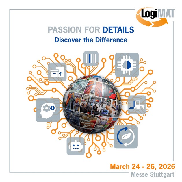 LogiMAT 2026 | Neues Messemotto lautet „Passion for Details“