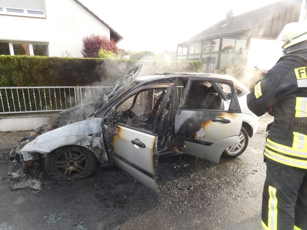 POL-CE: Adelheidsdorf - PKW brannte vollständig aus