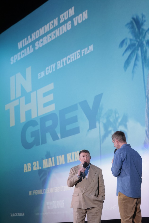 Guy Ritchie pr&auml;sentiert IN THE GREY bei Special Screening in Berlin
