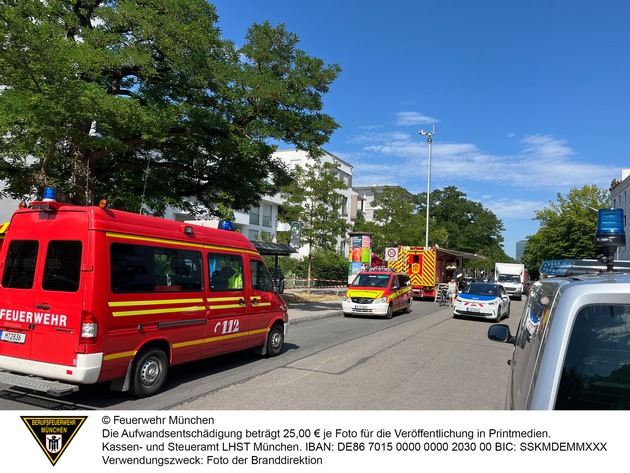 FW-M: Weltkriegsbombe erfolgreich entschärft (Schwabing)