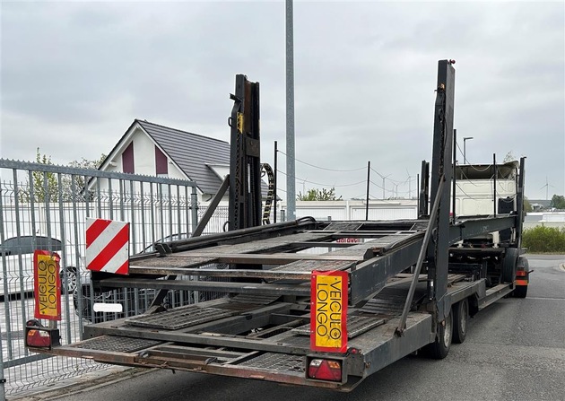 POL-VDMZ: Zwei schrottreife LKW aus dem Verkehr gezogen