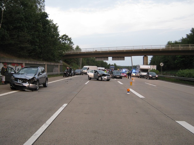 POL-WL: Verkehrsunfall A 7