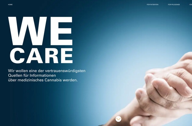 Tilray Deutschland GmbH: Neue Website: WE CARE / Tilray® launcht digitale Informationsplattform zu medizinischem Cannabis (wecare-medicalcannabis.com/de)