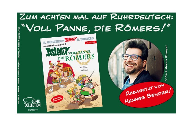 Ruhrpott im Asterix-Rausch: Am 8. Mai erscheint der 8. Ruhrdeutsch-Band im Revier!