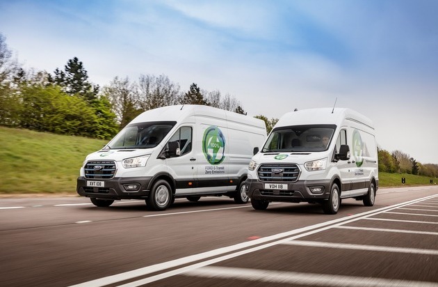 Ford-Werke GmbH: Vollelektrischer E-Transit: Ford kündigt erste europäische Praxis-Tests mit Prototypen in Kundenhand an