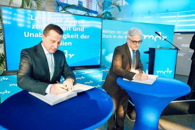 MDR initiiert „Leipziger Appell zur Freiheit und Unabhängigkeit der Medien“