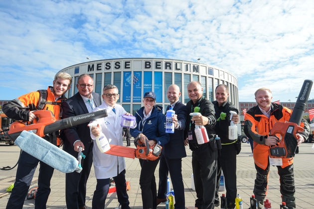 Zahlreiche Weltpremieren auf der CMS Berlin 2017: Globaler Reinigungsgipfel startet mit Parade der Reinigungsprodukte