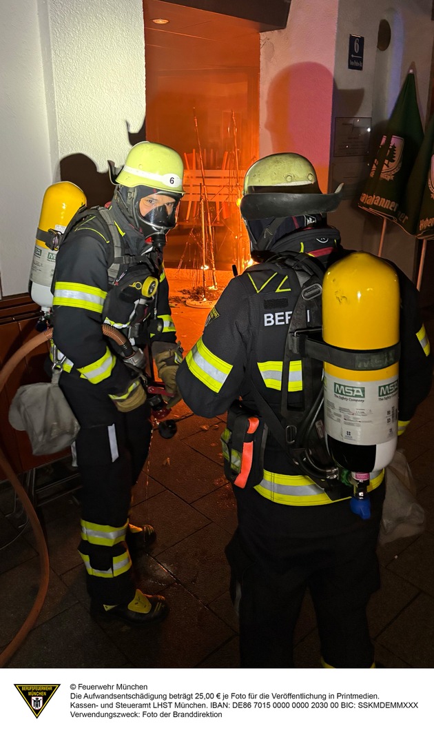 FW-M: Wochenendrückblick der Feuerwehr München für den 12. bis 14. September 2025