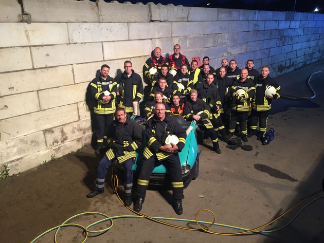FF Goch: Übung der Feuerwehr: Verletzte Personen wurden befreit