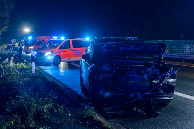 FW-MK: Verkehrsunfall auf der A46