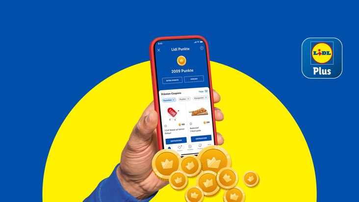 Lidl Schweiz wandelt Einkäufe in Punkte um / Neues Punktesystem in der Kundenapp