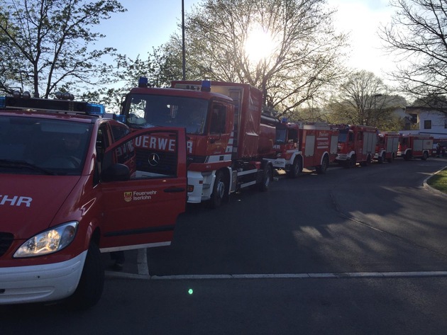 FW-MK: Feuerwehr Iserlohn außerhalb der Stadtgrenzen gefordert