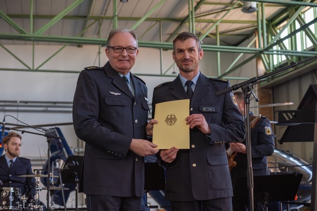 BPOLD 11: Leitungswechsel bei der Bundespolizei-Fliegerstaffel Fuldatal