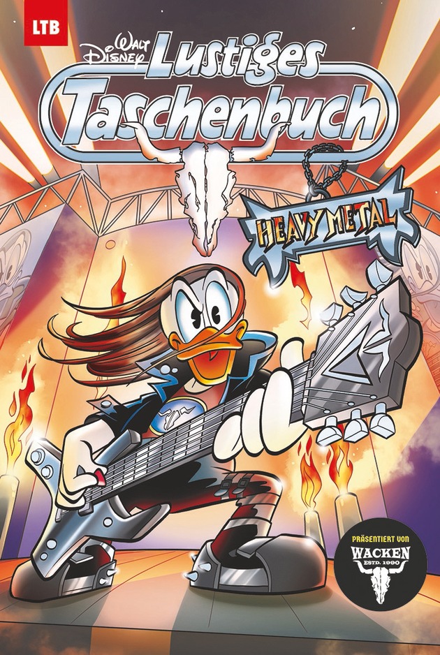 Wacken Open Air und Egmont Ehapa lassen Donald Duck rocken!