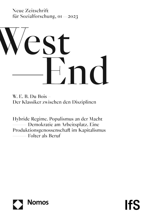 Neu bei Nomos: „WestEnd. Neue Zeitschrift für Sozialforschung“