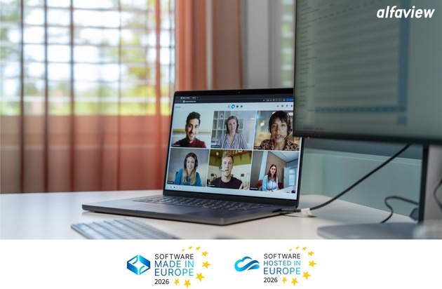 alfaview GmbH: alfaview erhält BITMi-Siegel Software Made in Europe und Software Hosted in Europe
