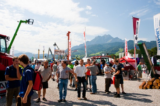 Du 15 au 18 août 2013: 22e Foire forestière internationale, Centre de foires de l&#039;Allmend Lucerne / Le bois fournit de nouvelles impulsions et génère un effet durable (IMAGE)