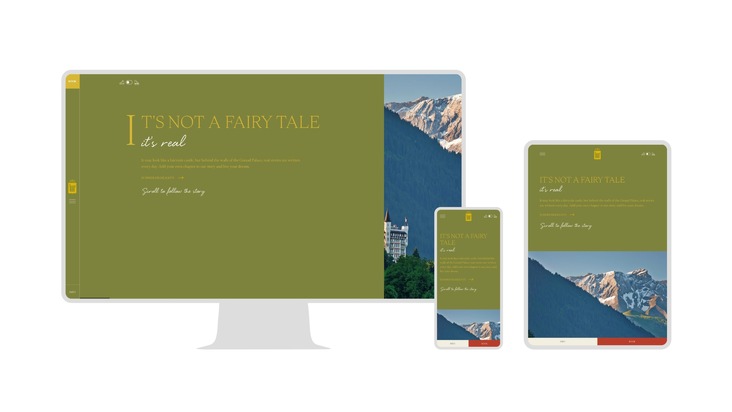 Medieninformation: Gstaad Palace präsentiert neue Website