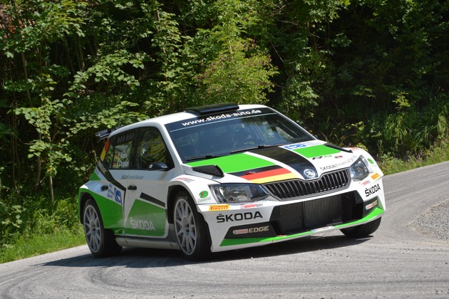 SKODA Pilot Kreim feiert gelungene Generalprobe für WM-Start in Deutschland (FOTO)