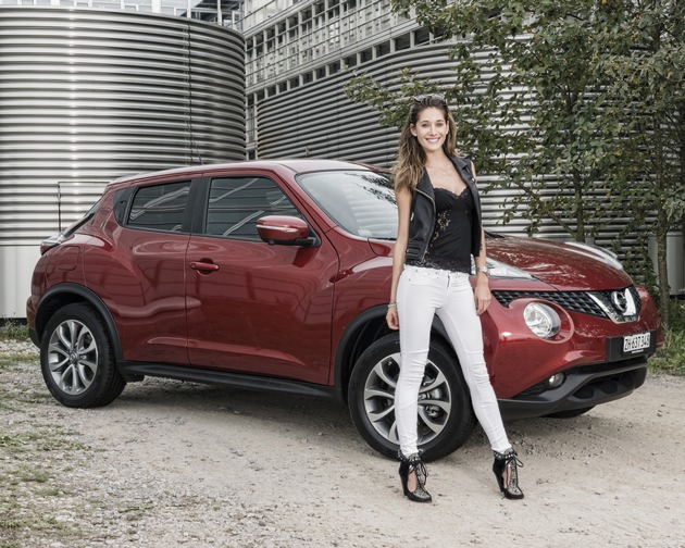 Bianca Gubser, nouvelle ambassadrice de la marque Nissan en Suisse (IMAGE)