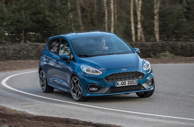 Ford-Werke GmbH: Der neue Ford Fiesta ST: eine Fahrspaß-Maschine mit Zylinder-Deaktivierung und Fahrdynamik-Programmen