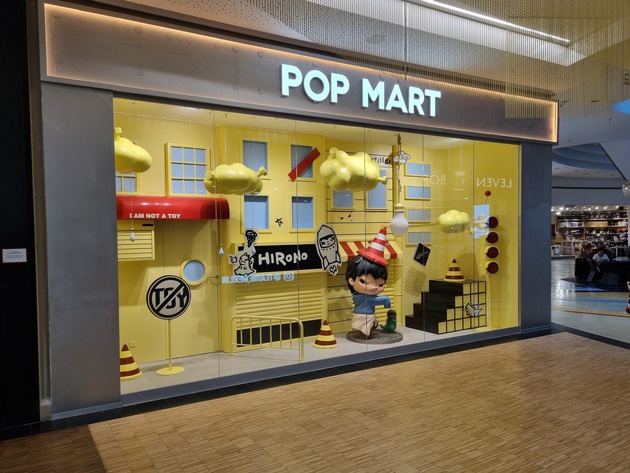 Pop Mart vergrößert Shop im ALEXA auf 335 Quadratmeter