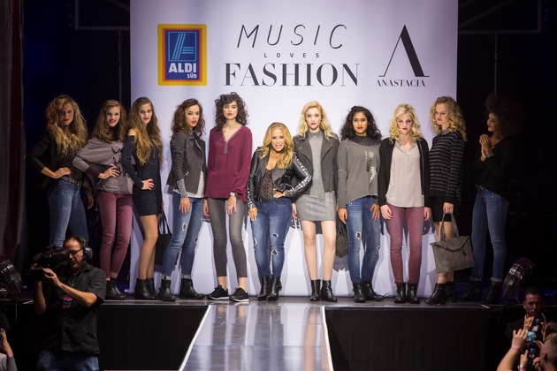 ALDI SÜD wird rockig: Anastacia präsentiert ihre Modekollektion im Kölner E-Werk
