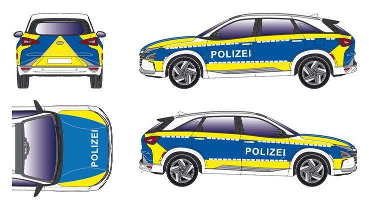 POL-OS: Klimafreundlich auf Streife: Osnabrücker Polizei künftig mit Wasserstoff unterwegs