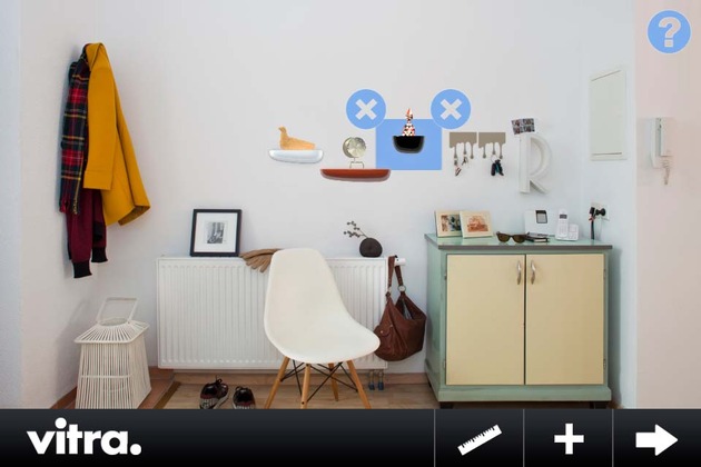 Agencement mural avec la nouvelle application Vitra (IMAGE)